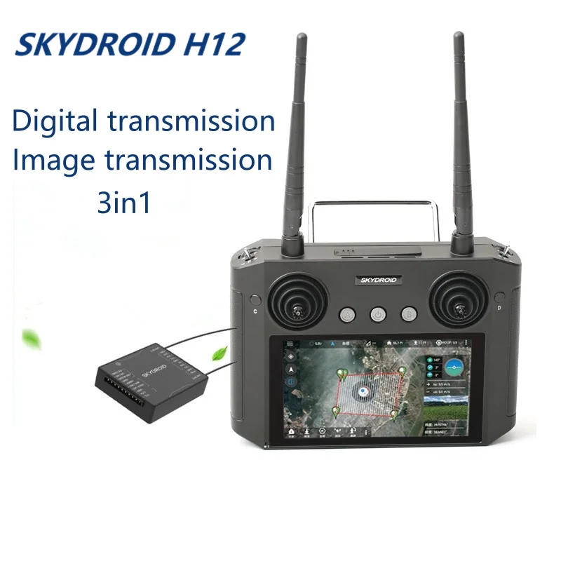 

Skydroid H12 With 1080P HD Screen Digital Image Transmission 3in1 Multi-role Agricultural / Reconnaissance Drone Remote Control