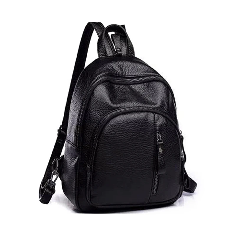 1 قطعة مكافحة سرقة لينة بولي Leather حقيبة جلدية المرأة خمر حقيبة كتف السيدات حقيبة السفر الصغيرة الحقائب المدرسية الفتيات