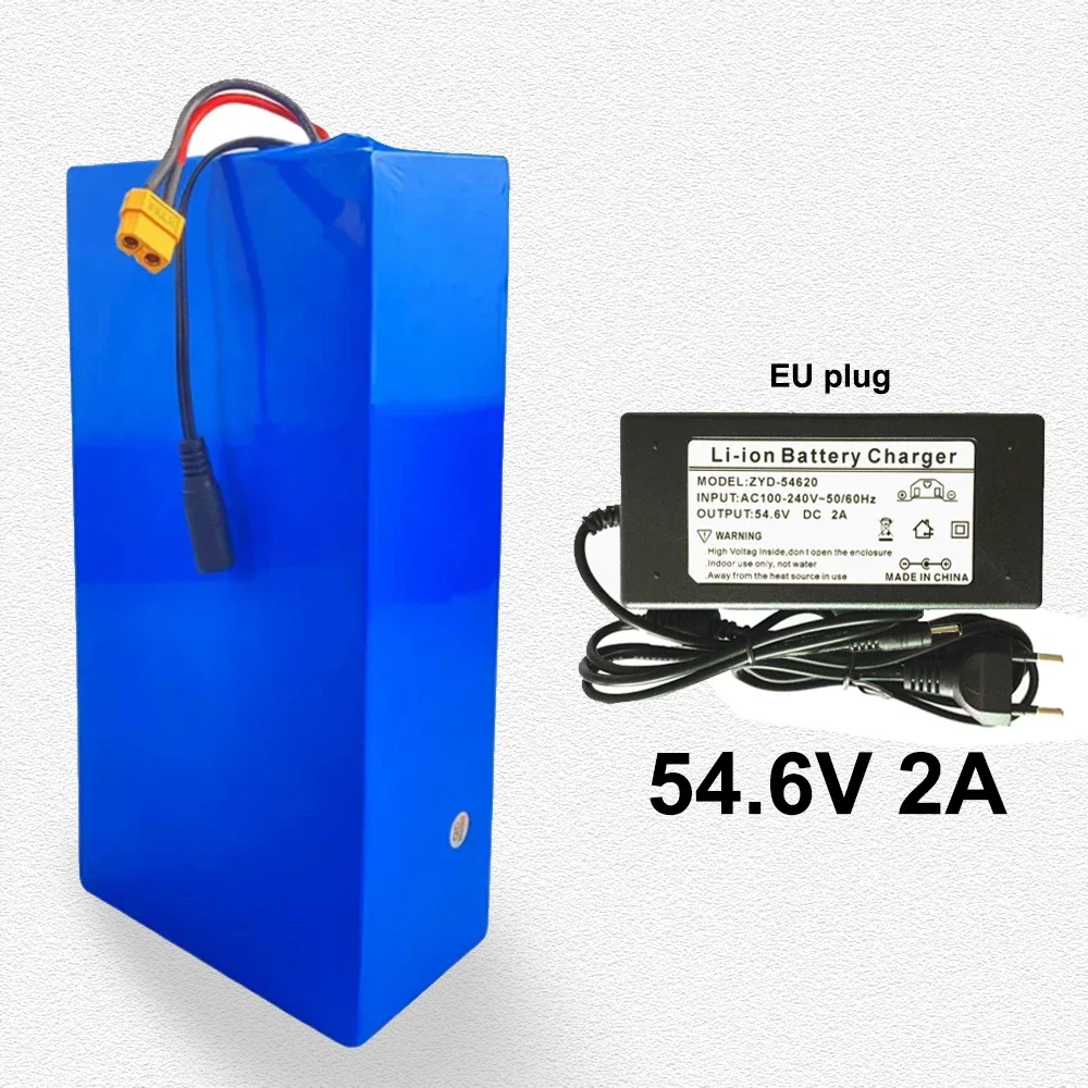 48V 24ah 13s6p Lithium Battery Pack 48v 24000mAh 2000W Citycoco Motorized Scooter Batteries Built In 50A BMS