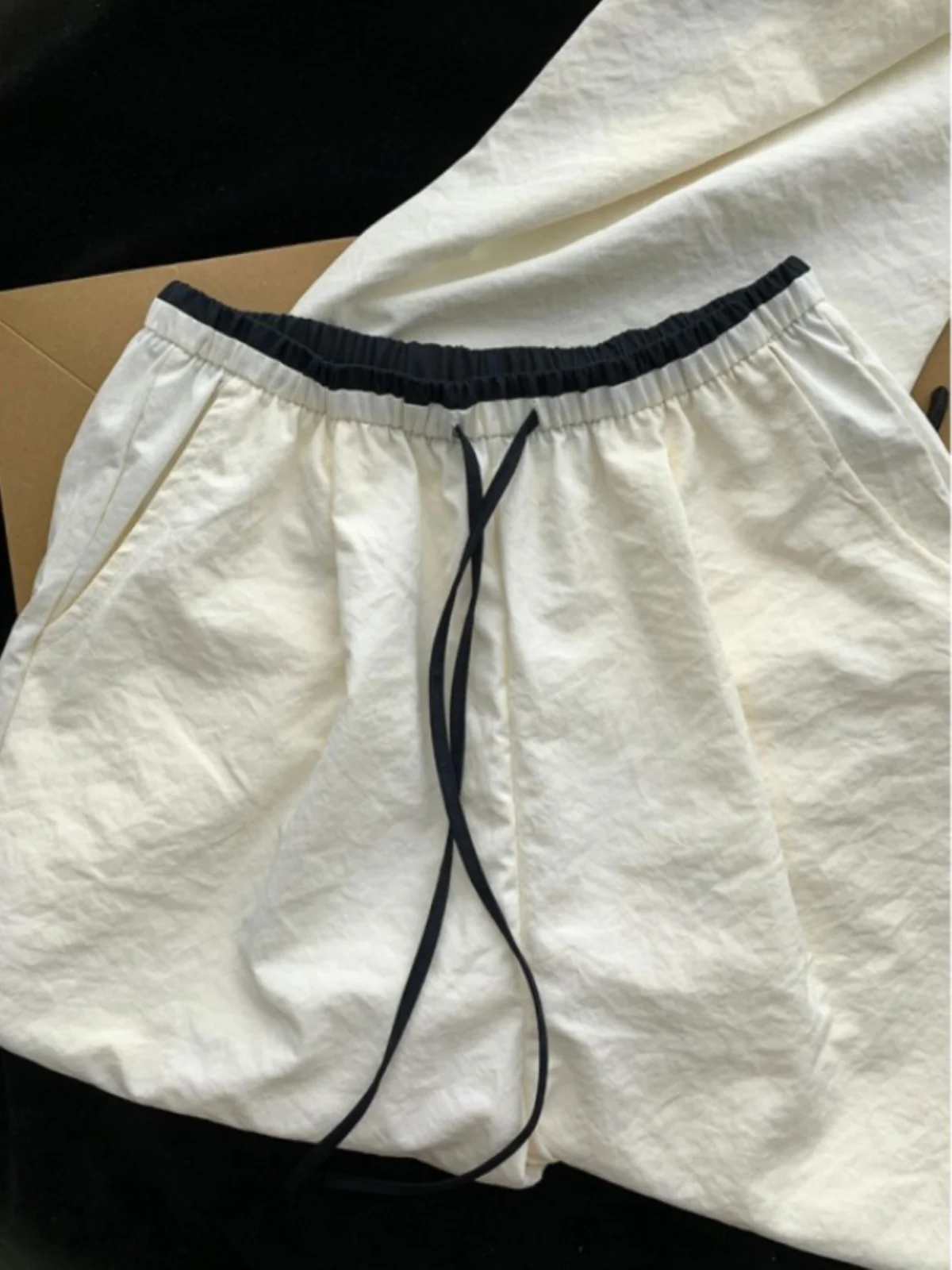 

Широкие брюки Qui Dry, тонкие, летние, повседневные, свободного кроя, женские, бренд Suntown, модные брюки для полных женщин