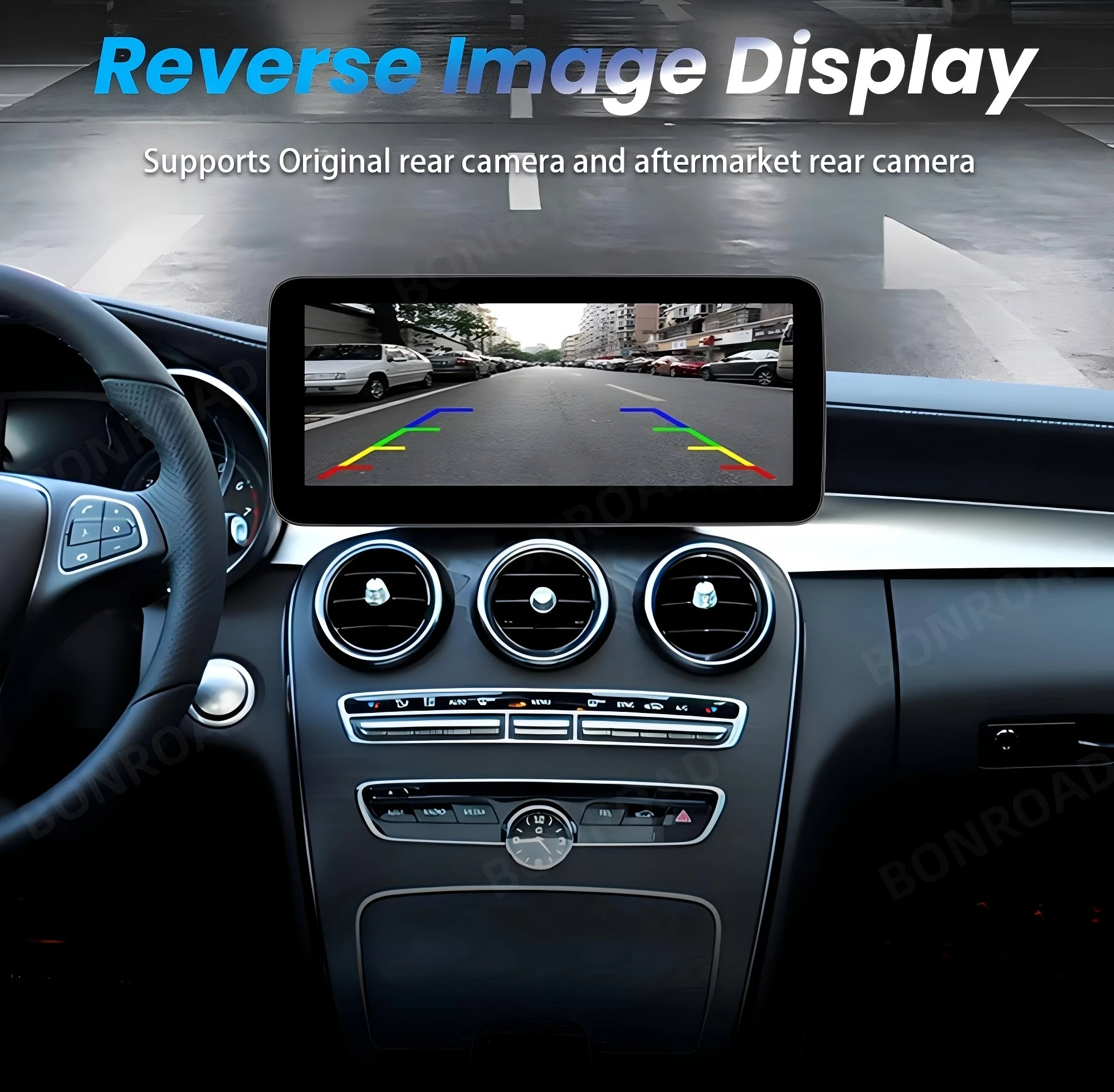 BONROAD 10.25 12.3 1920*720 2400*900 Touchscreen Auto-Multimedia-Display für Benz B-Klasse W245 W246 W242 NTG4.5 Wireless CarPlay AndroidAuto Airplay Autolink – Detail 3