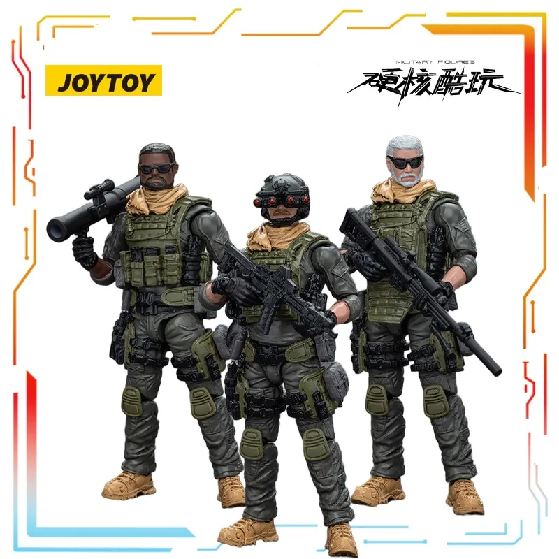 

JOYTOY 1/18 готовый продукт подвижные солдаты НАТО защитные силы 13-я штурмовая команда аниме фигурка модель игрушки модель подарки для мальчиков