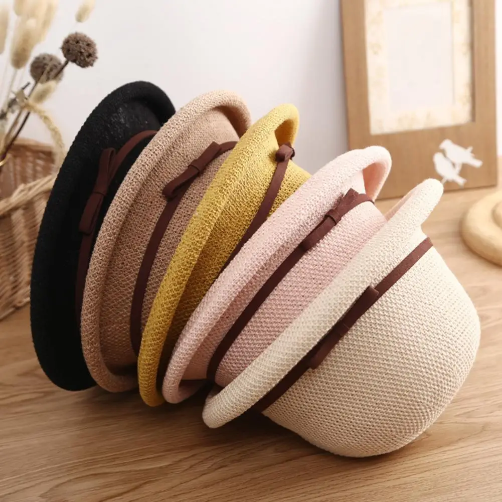 Sun Hat  Versatile Weave Design Sunscreen Hat  Non-fading Fisherman Hat