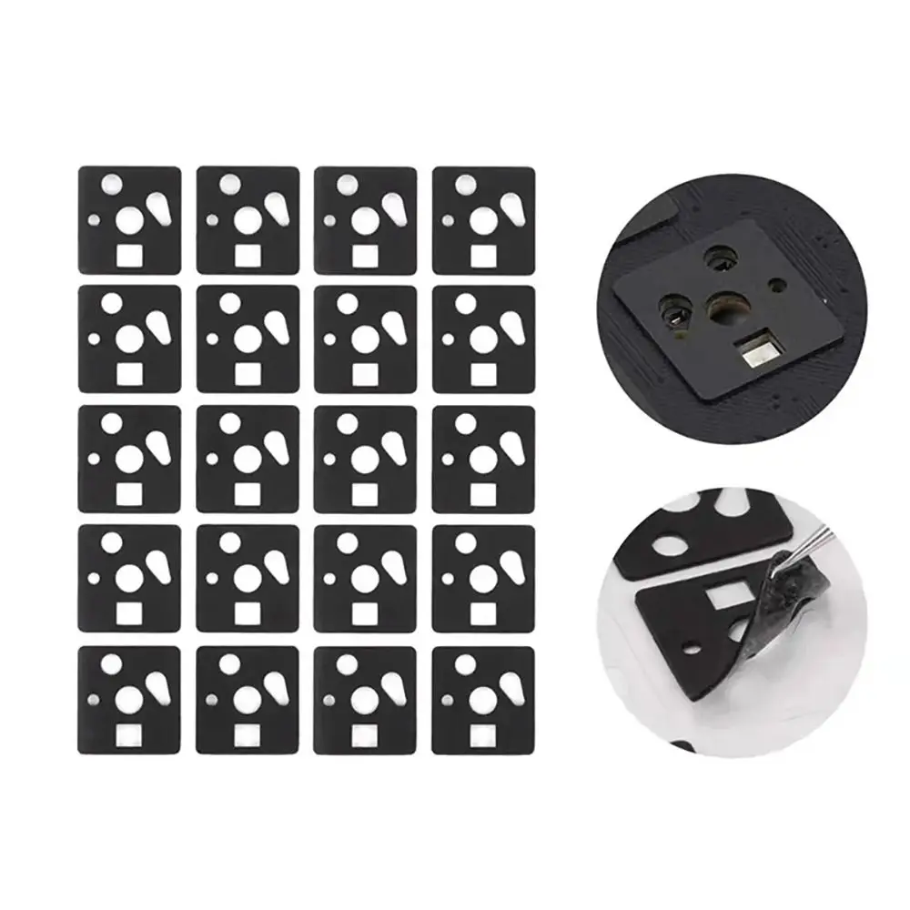 120Pcs PE EVA PORON PCB Switch Pad Sticker Universal 0.5mm Foam Material Gasket Keyboard Gasket