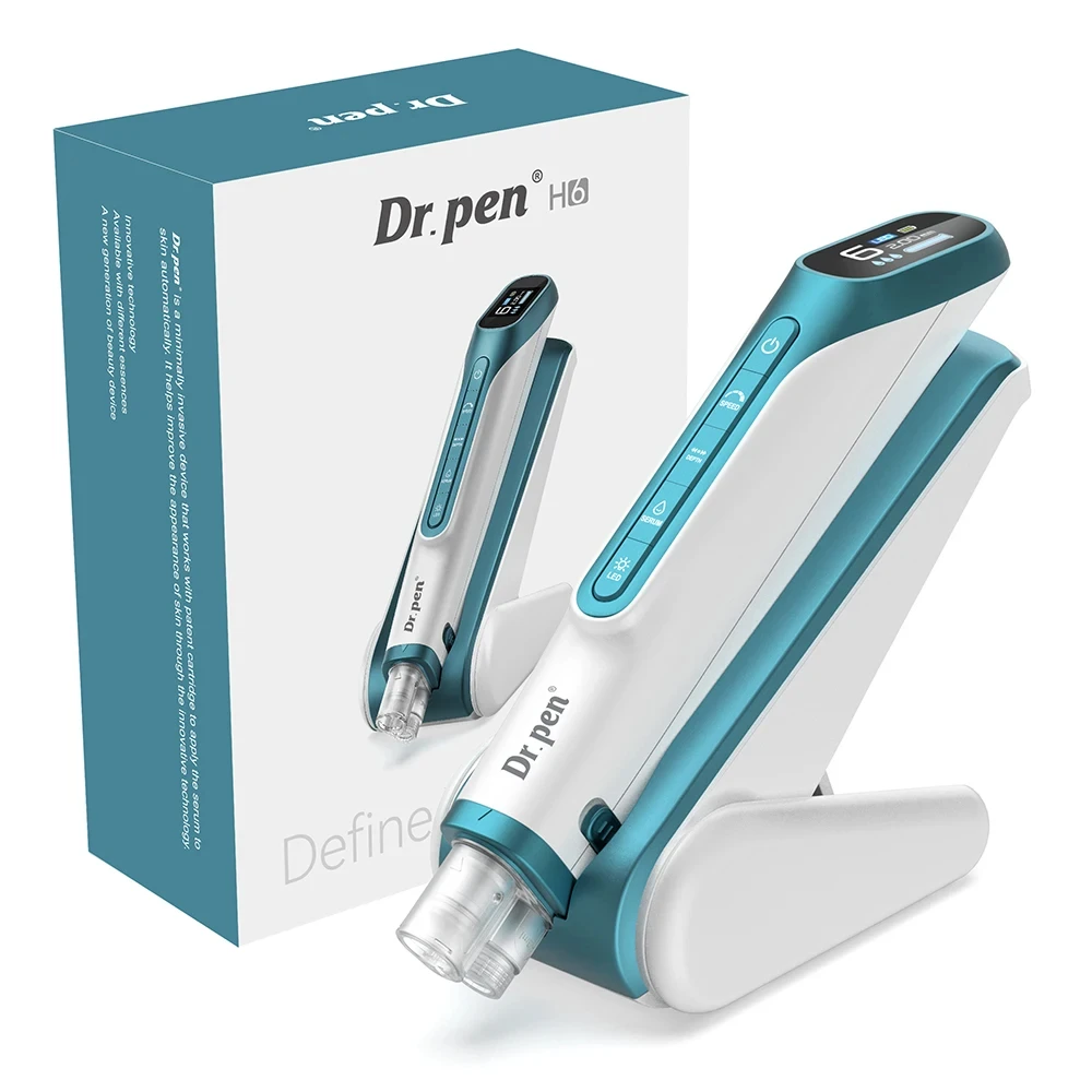 New Dr pen H6 Derma Pen Automatic Infusion Microneedl pen Skin Care Beauty Tool