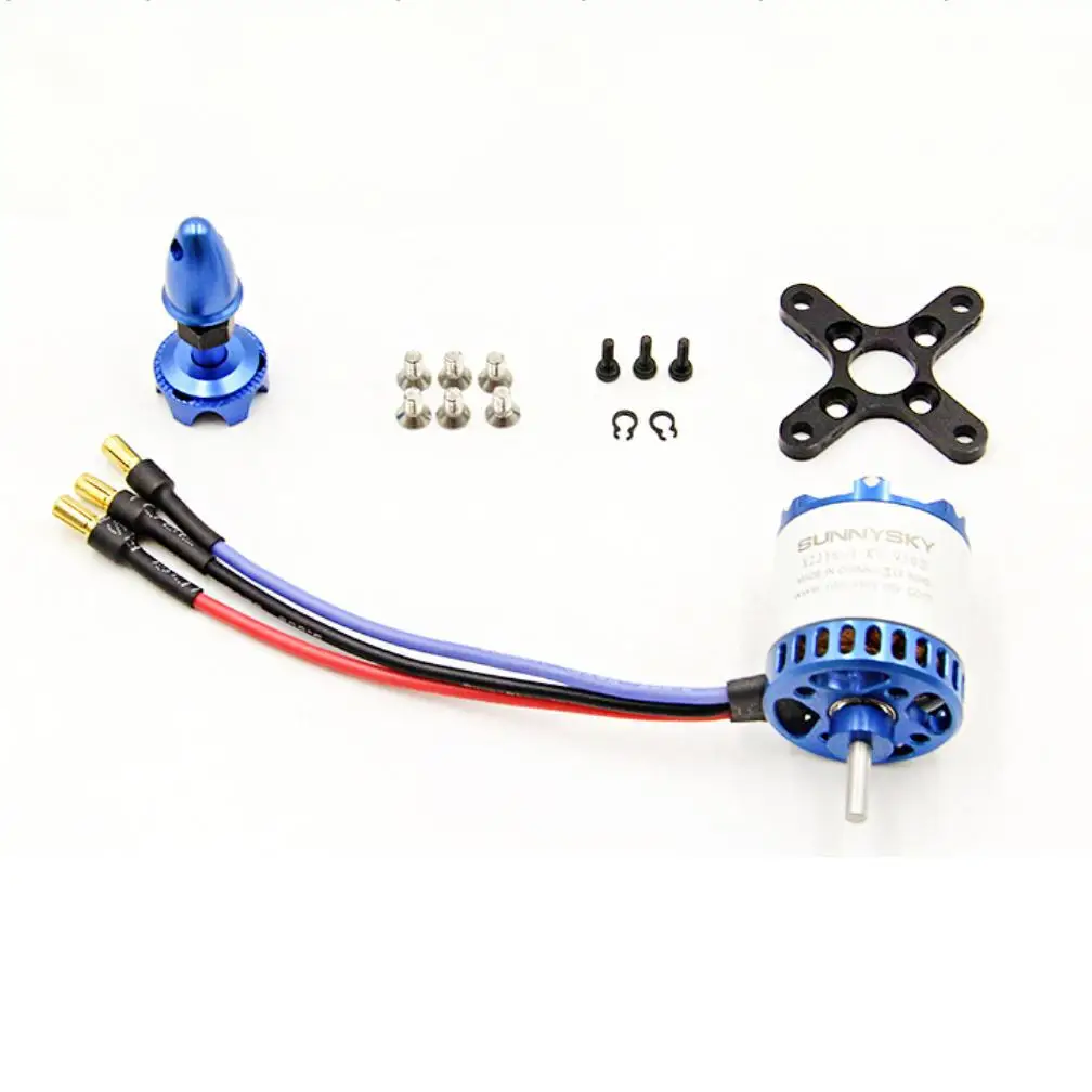 Motor KV570 KV630 SunnySky X Series X2216 KV880 KV950 KV1100 V3 Brushless Motors Long KV1250 KV1400 Short Shaft	KV2600