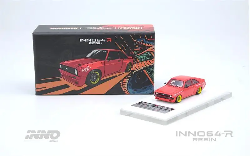 

PreSale INNO 1:64 MK2 ESCORT PANDEM EMOTION RETRO HAVOC Resin Car Model Miniature Gifts