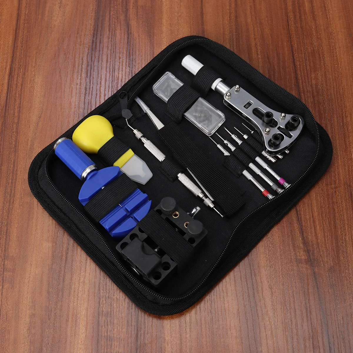 

409Pcs Watch Repair Tool Kit Professional Spring Bar Remover Antimagnetic Screwdriver Tweezers Clock Opener Watchmaker Tools