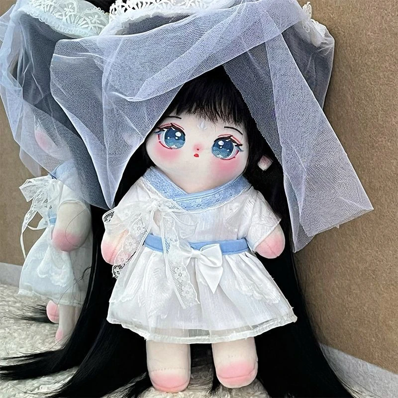 Cotton Doll Non Attribute Baby Clothes 20cm in Stock Female Hero Set Doll Clothes