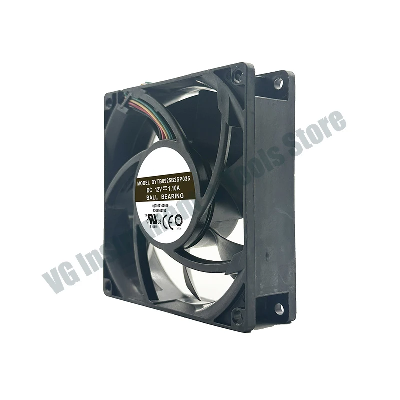 BRAND NEW FOR AVC DYTB0925B2SP036 DC 12V 1.10A 9cm 9025 90*90*25mm 4-Wire Cooling Fan