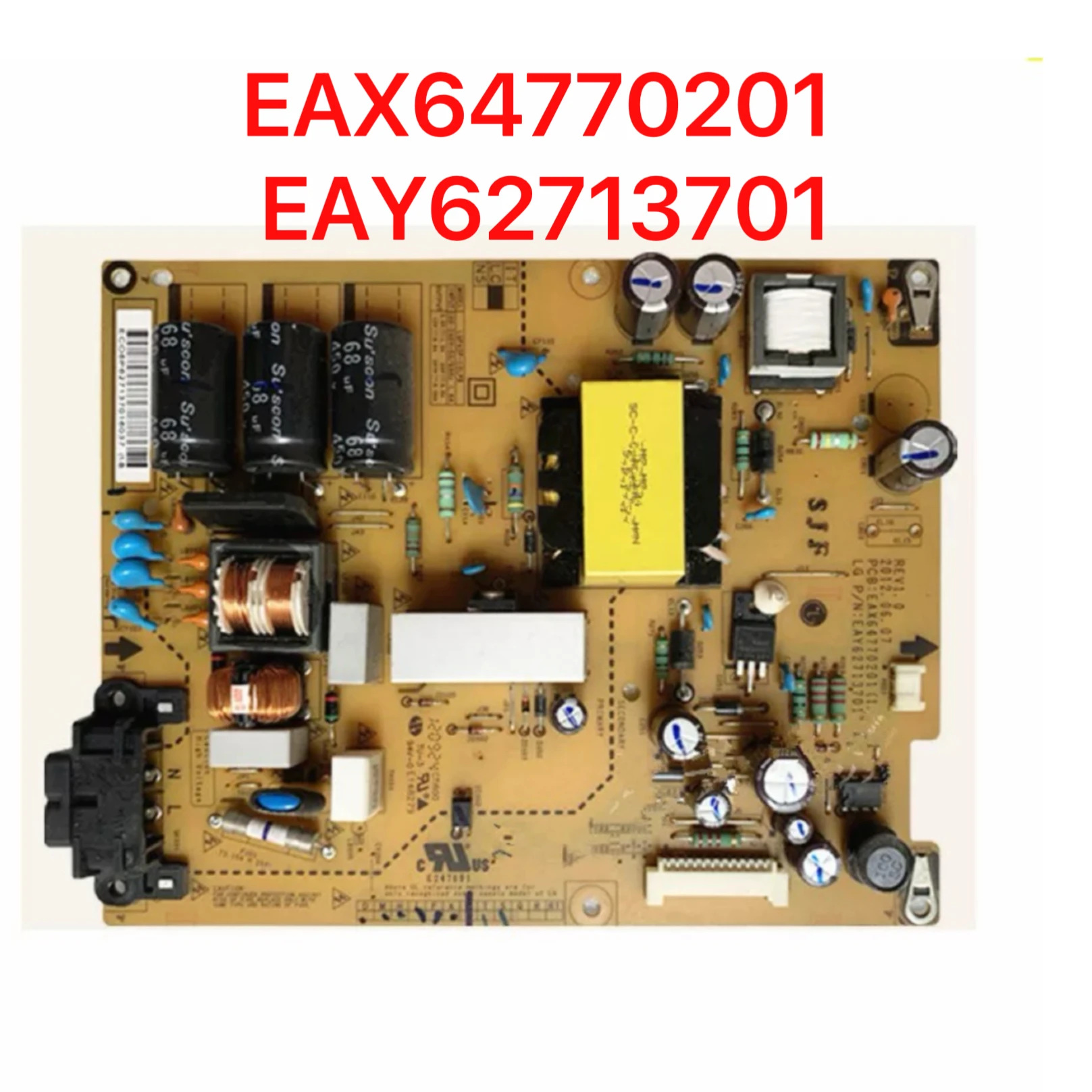 

Плата блока питания 42LM3450 42LS315H 42LS3150 42LS3450 EAY 62713701 EAX 64770201 P42P-12LPB