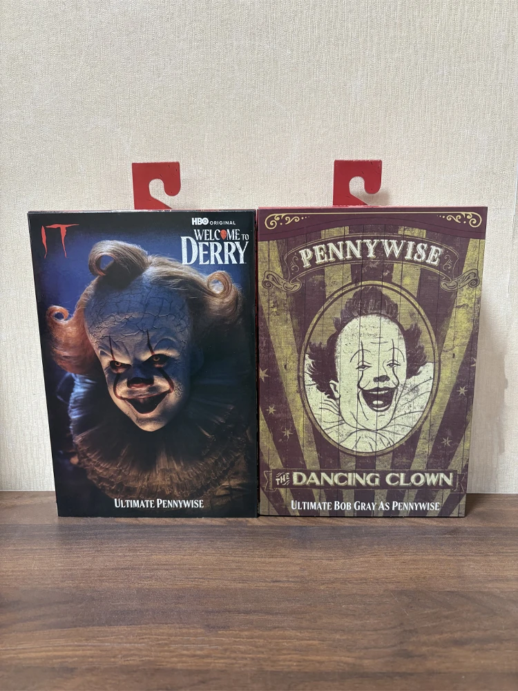 

NECA Welcome to Derry Ultimate Pennywise/Bob Gray: Фигурка Пеннивайза 7 дюймов, модель-кукла, гаражный набор для сборки