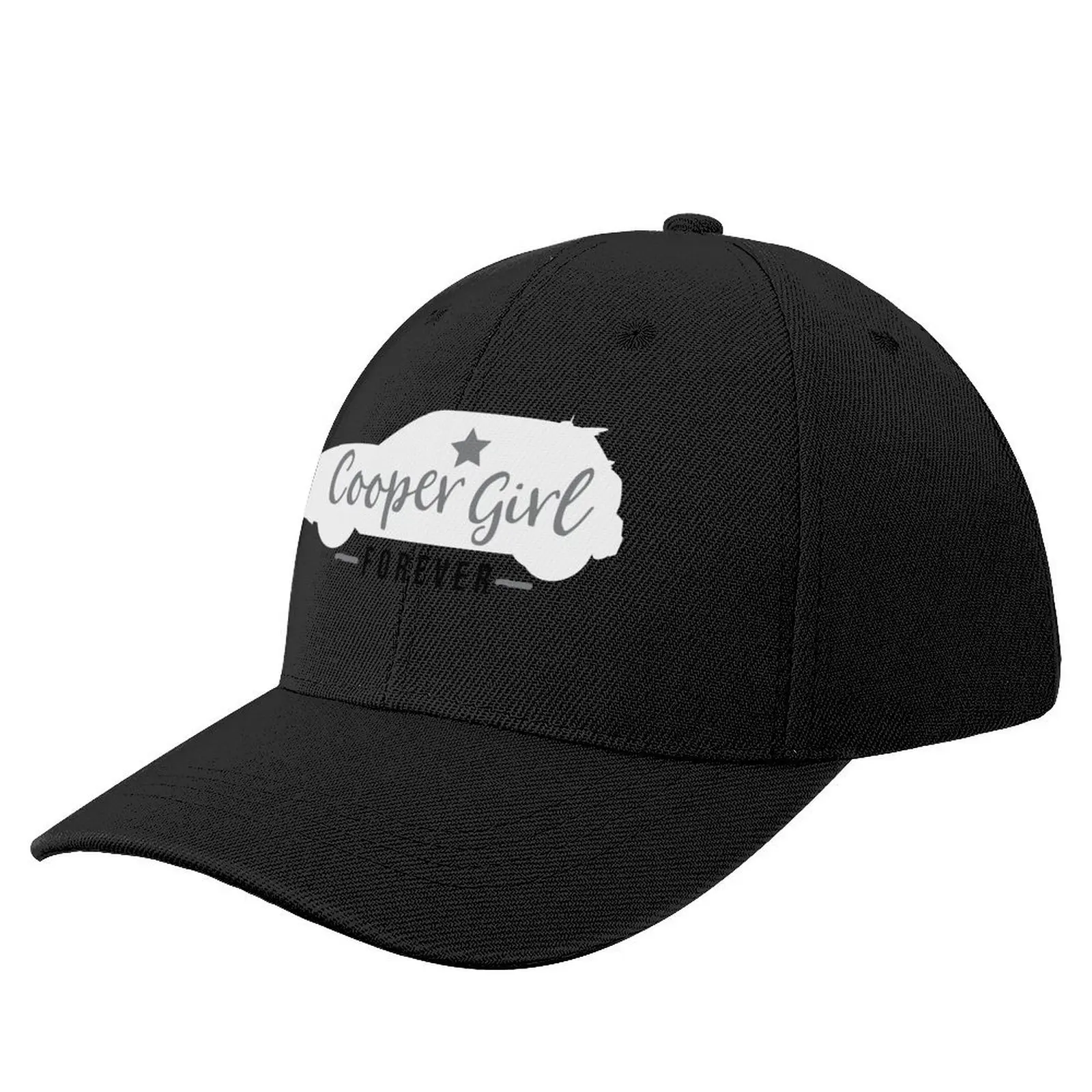 Cooper Girl Forever White Baseball Cap Uv Protection Solar Hat Luxury Cap Women's Beach Men's