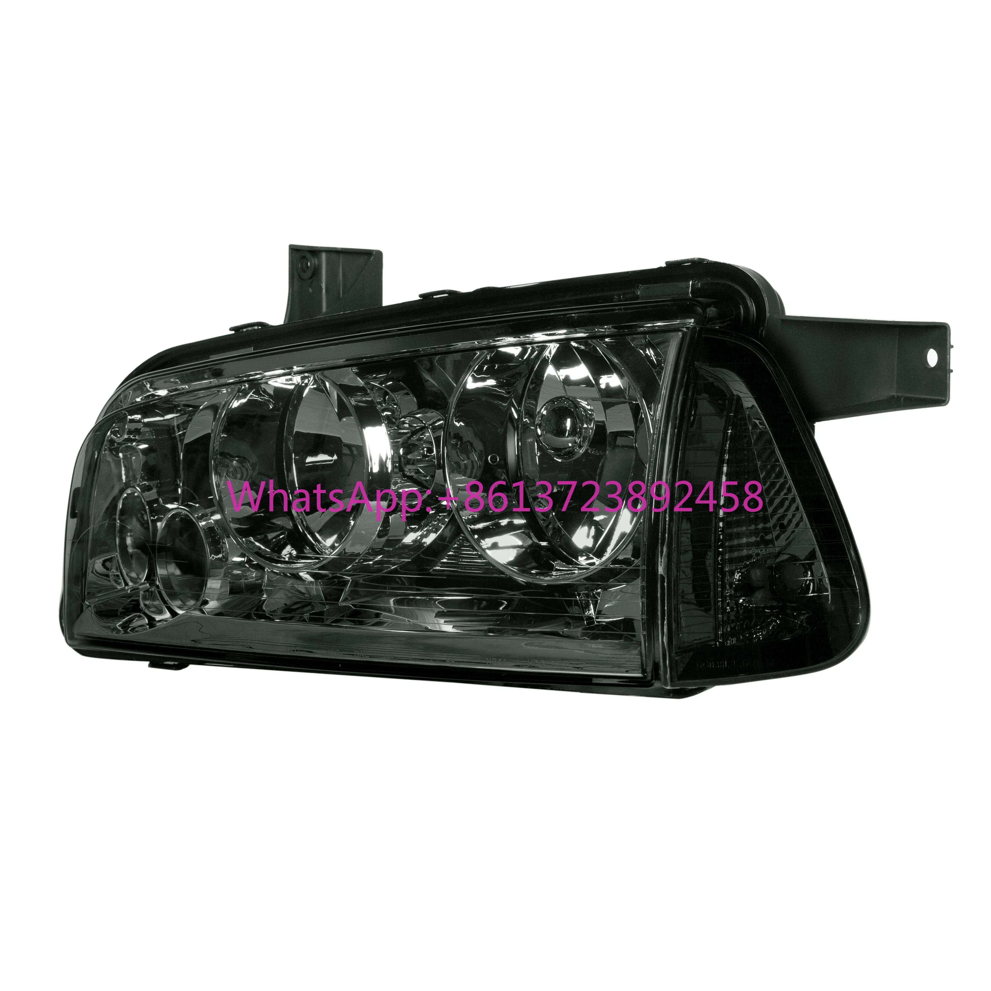 

Hot-selling Front Light Factory Style Headlights for 2006-2010 Dodge Charger (Chromed /Smoke)