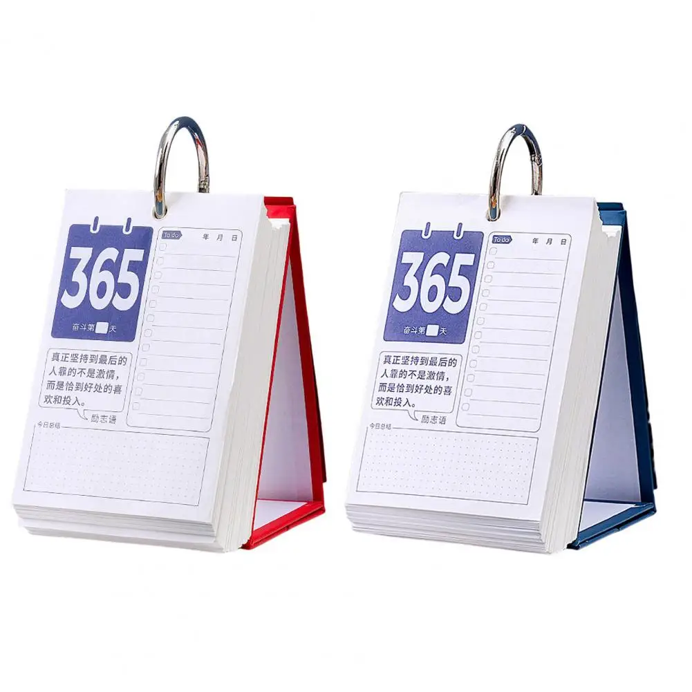 นับถอยหลังปฏิทินปฏิบัติ2023ปีปฏิทิน Memo กระดาษสมุดแพลนเนอร์ Self-Standing ปฏิทินนับถอยหลัง