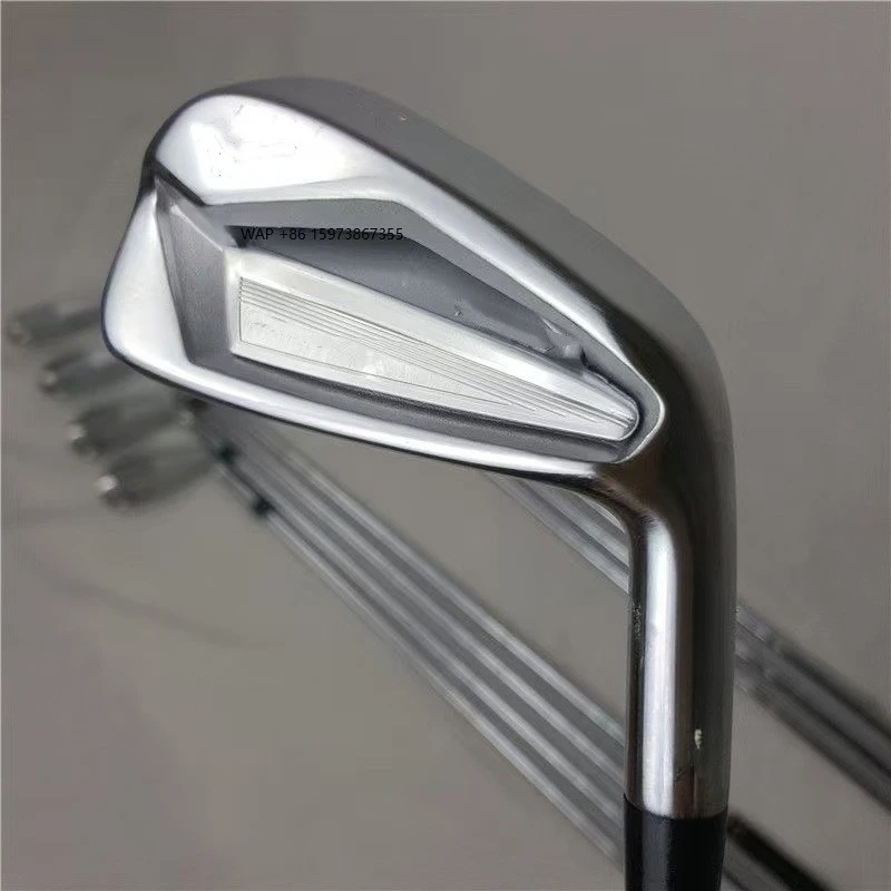 

923 Series Full Set of Men's Right Handed Iron Golf Clubs 4-9PG with Rubber Grip