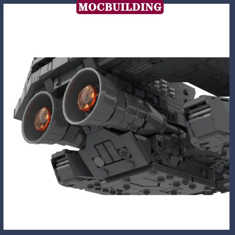 MOC Space Movie X-303 Spaceship Model Building Block Assembly Military Collection Series Toy Gifts