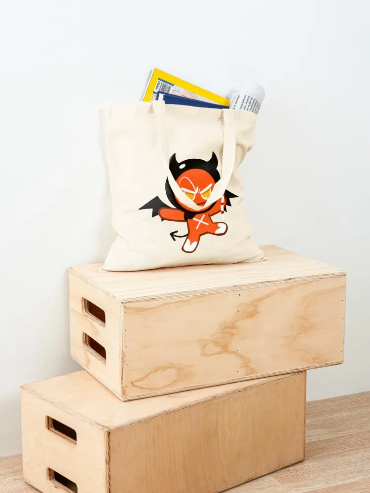 Devil Cookie! Cookie Run Kingdom Premium Tote Bag Big bag women shopper bag woman Shopping bags