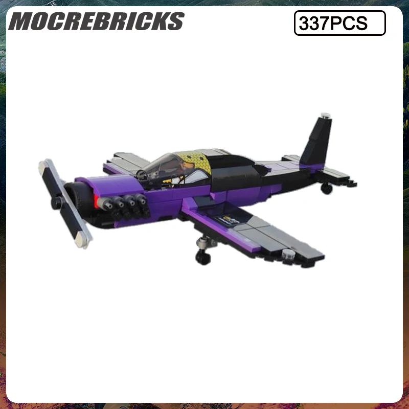 Military Series US Reconnaissance Machine Building Block Model Set MOC Popular Bricks Kid's Toy Birthday Gifts Including Bracket