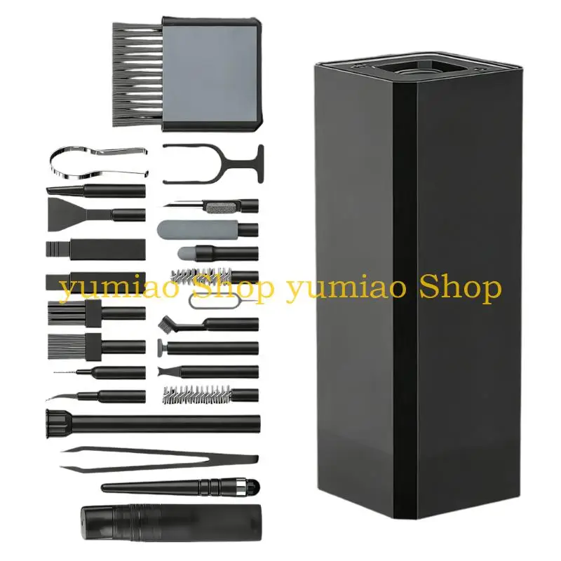 587B Pack of 1 Professional 32 Equipment in Single Cleansing Set Developed for Thorough Cleansing of Computer Keyboards Notebook