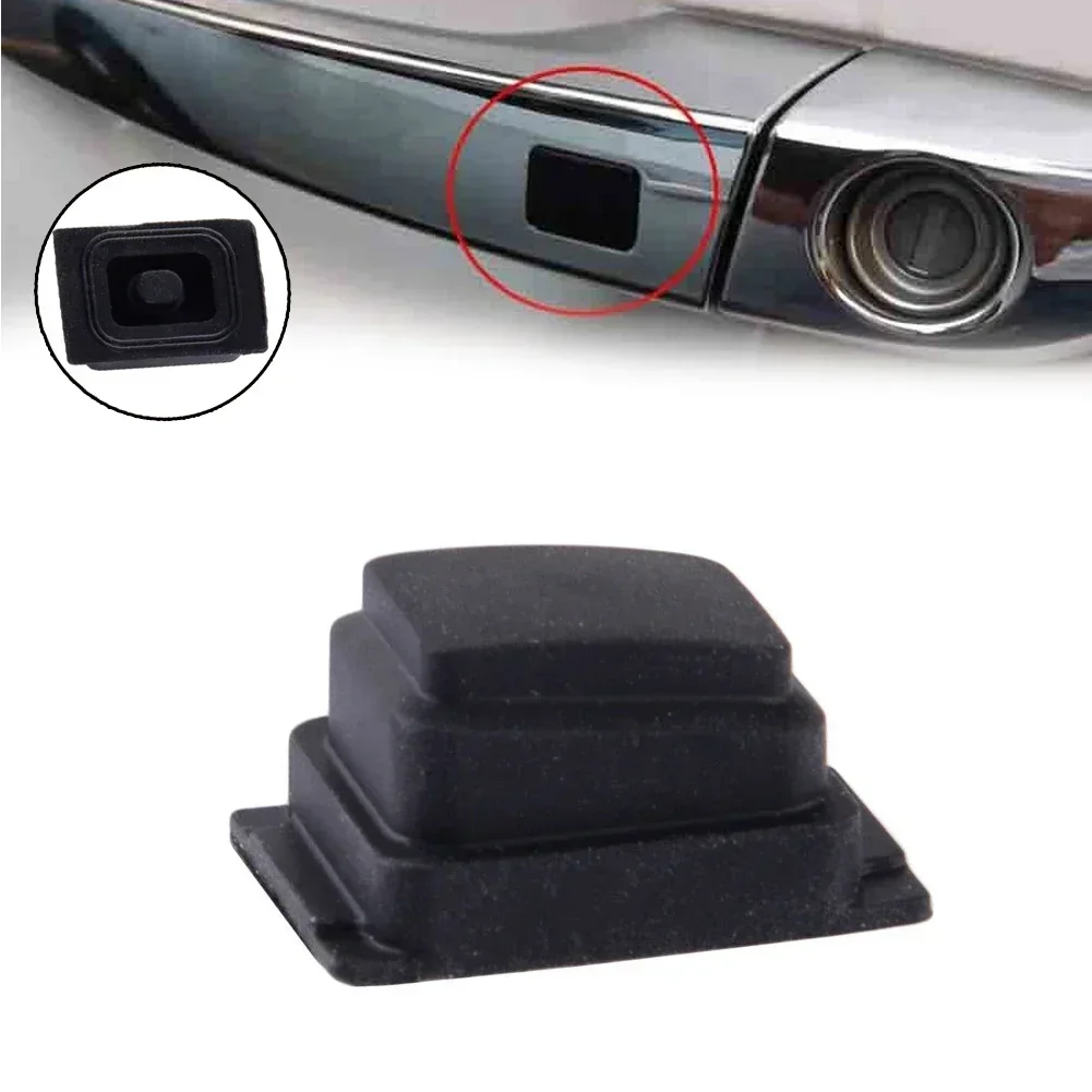 1x Rubber Exterior Door Handle Buckle Induction Button For Hyundai For Tucson 2015 2016 1017 2018 2019 2020 Induction Button