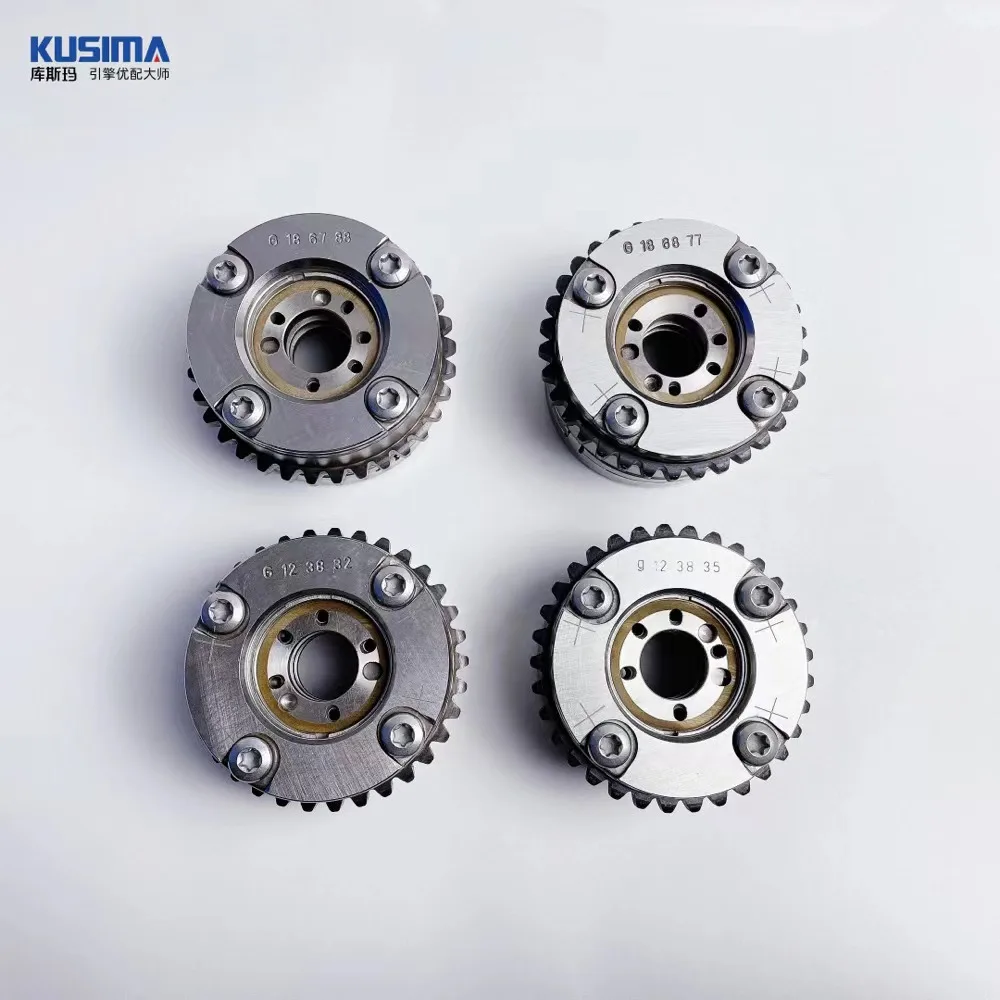 KUSIMA 4x Camshaft Adjusters Intake+Exhaust kit For Mercedes Benz  M276 3.5L 3.0T W222 W166  E350 C350  spare parts