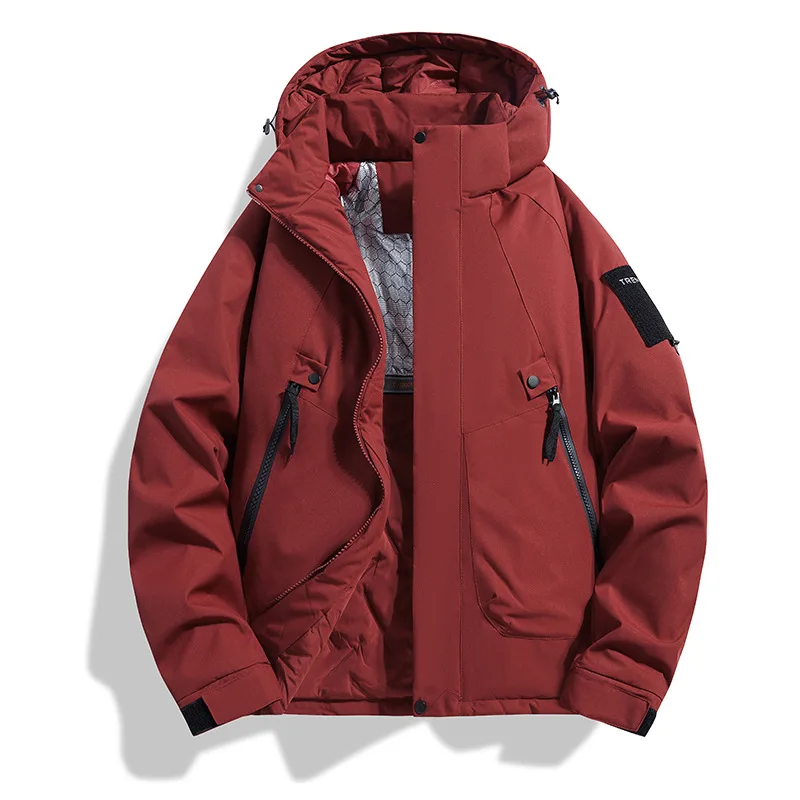 2025 New Stormtrooper Jacket Cotton Jacket Outdoor Sports Double Layer Thick Coat Men's and Women's Same Cotton Jacket Mountaine