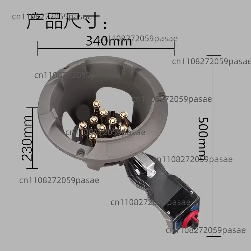 Single BurnerGas Stove for Commercial Use and Home Use 21A Gas Stove