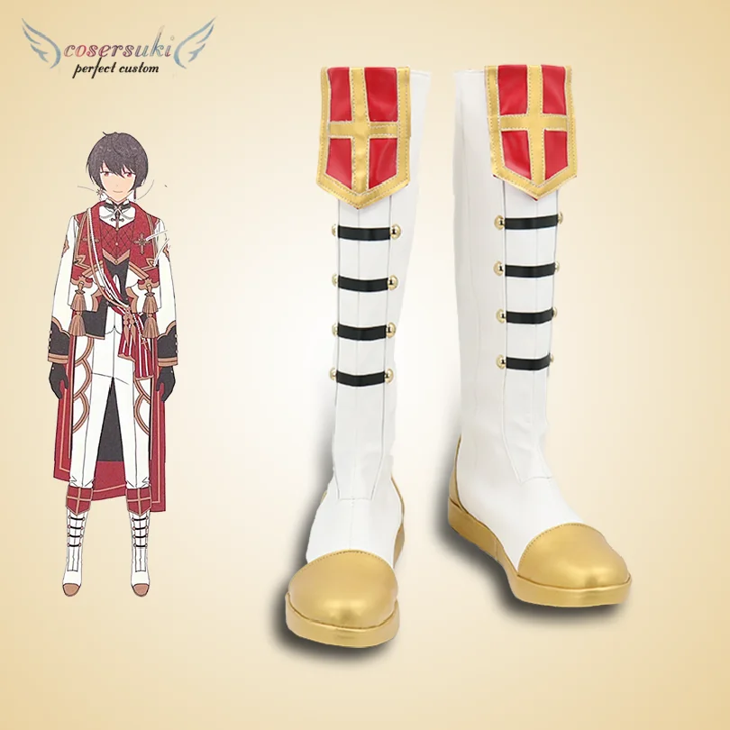 Ensemble Stars Kagehira Mika Sakuma Rei Sakuma Ritsu Tsukinaga Leo Cosplay Shoes Boots Professional Handmade