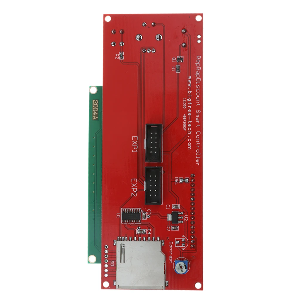 Metal 3D Printer Controller REPRAP LCD 2004 Smart Controller Connection Cables SD Card Reader for RAMPS Board