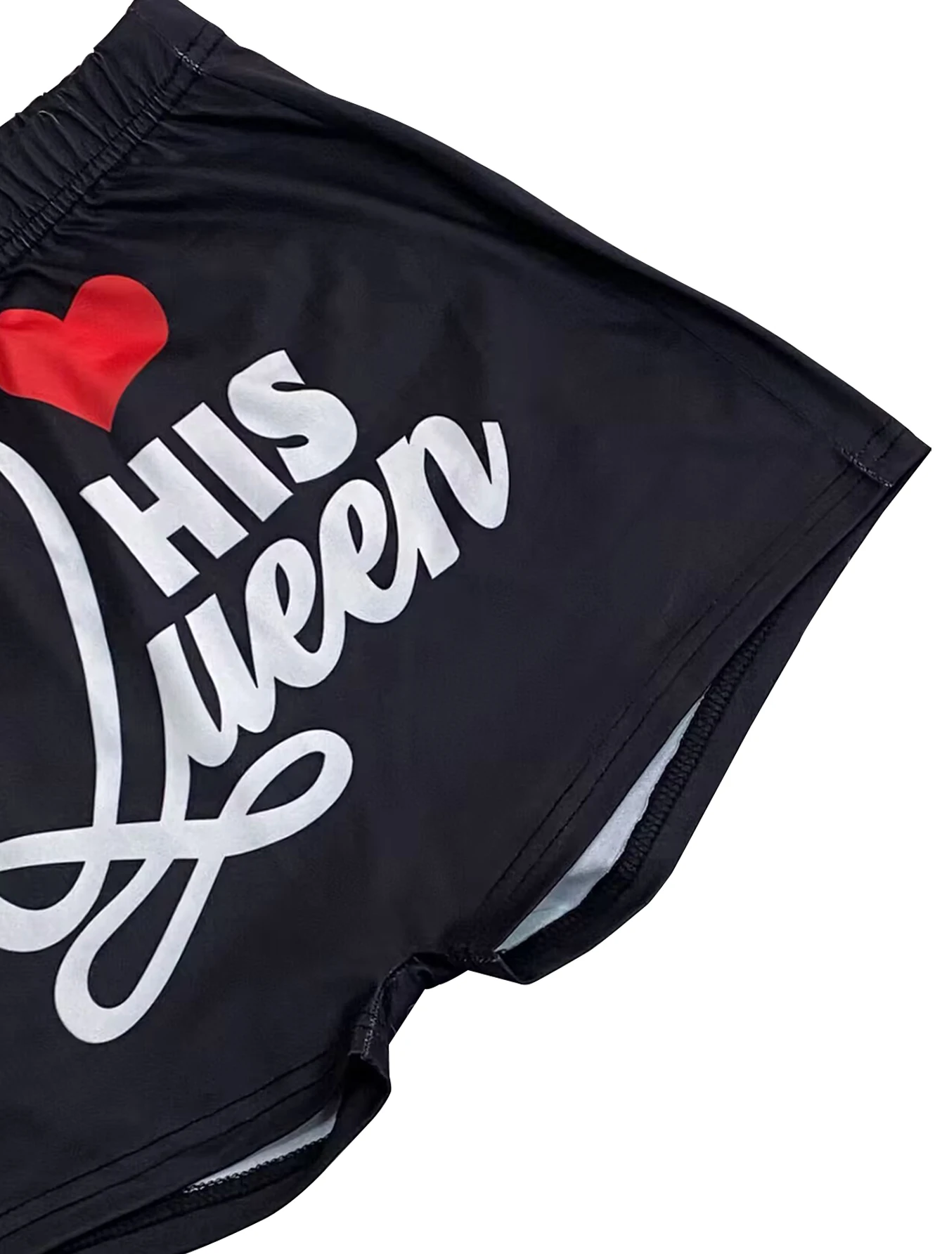 1890 유럽 및 미국 여성 패션, 문자 러브 프린트, 스포츠 요가 운동, 피트니스, 섹시한 반바지, 여름 신상 패션