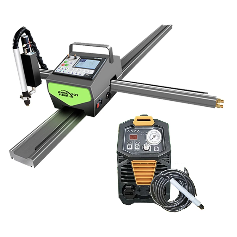 

MINI Plasma Cutter Hyper Cutting Quality Cut Lines Sheet Metal Processing F2100K Marking IGBT Inverter CNC System