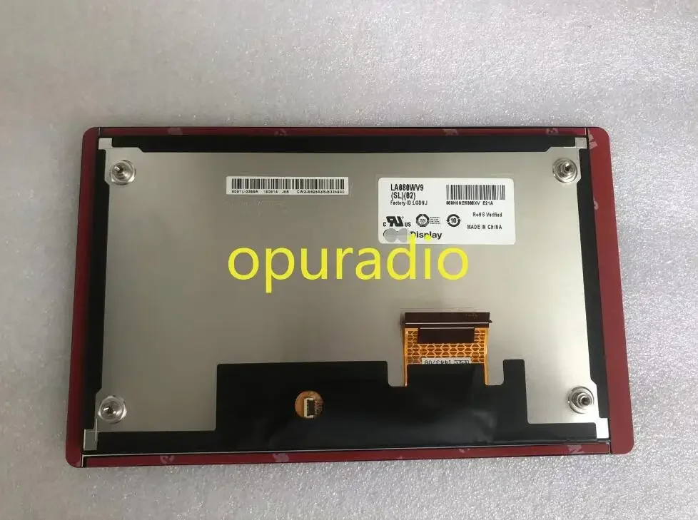 LCD DISPLAY WITH TOUCH SCREEN RADIO NAV For HYUNDAI TUCSON MK3 III TL 2018-2021 96560D7821MPP 96560D7801MPP AVB11D7EE