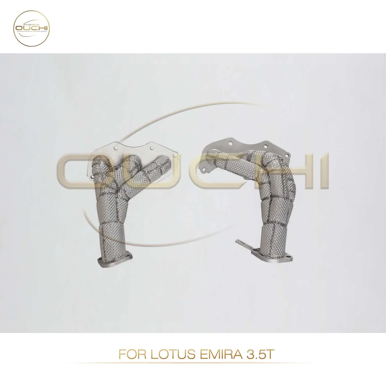 High Performance manifold for Lotus Emira 3.5T OUCHI Header Stainless Steel Exhaust System With heat shield Car Accessories