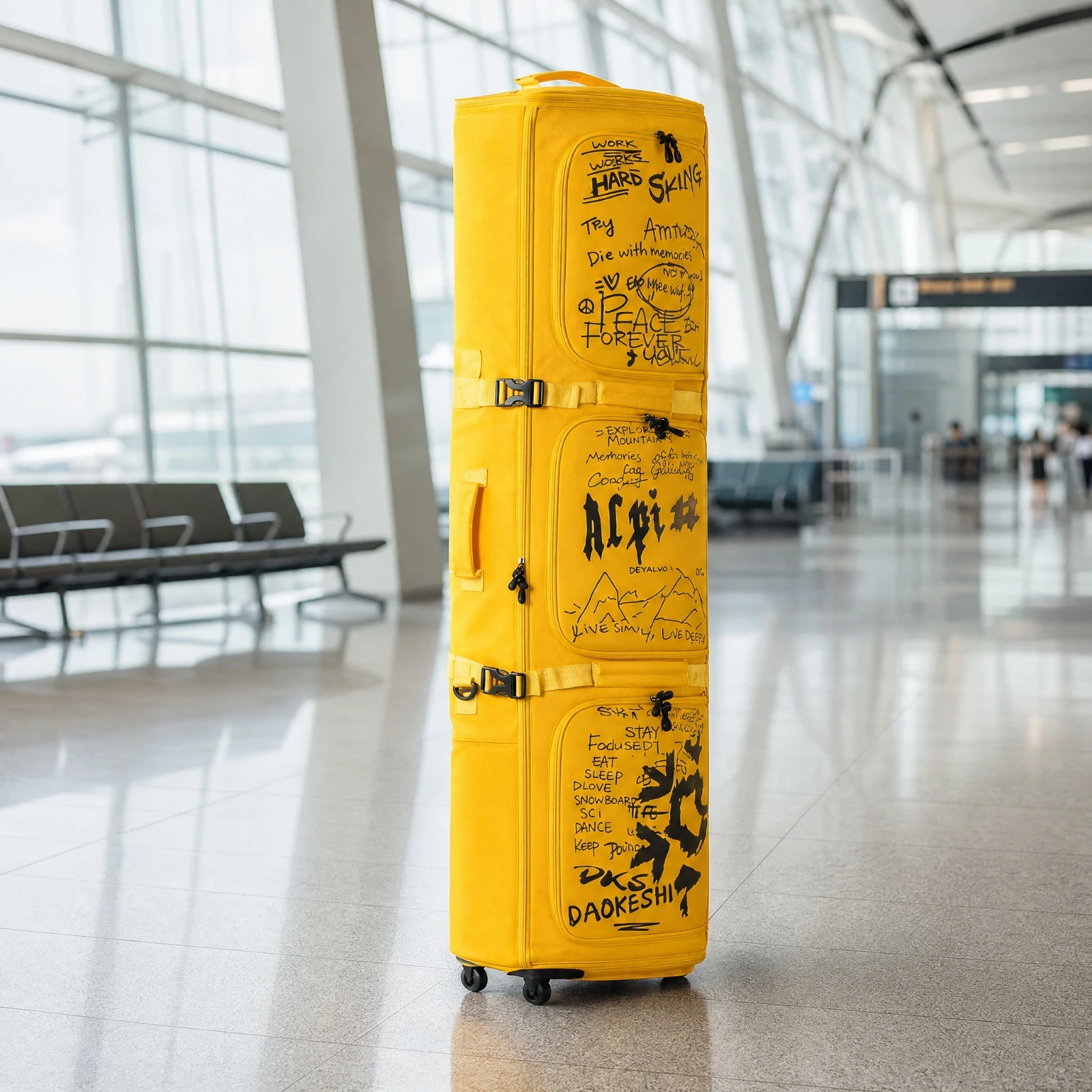 graffiti-print-snowboard-travel-bag-spacious-waterproof-ski-bag-with-wheels-compartmentalized-adjustable
