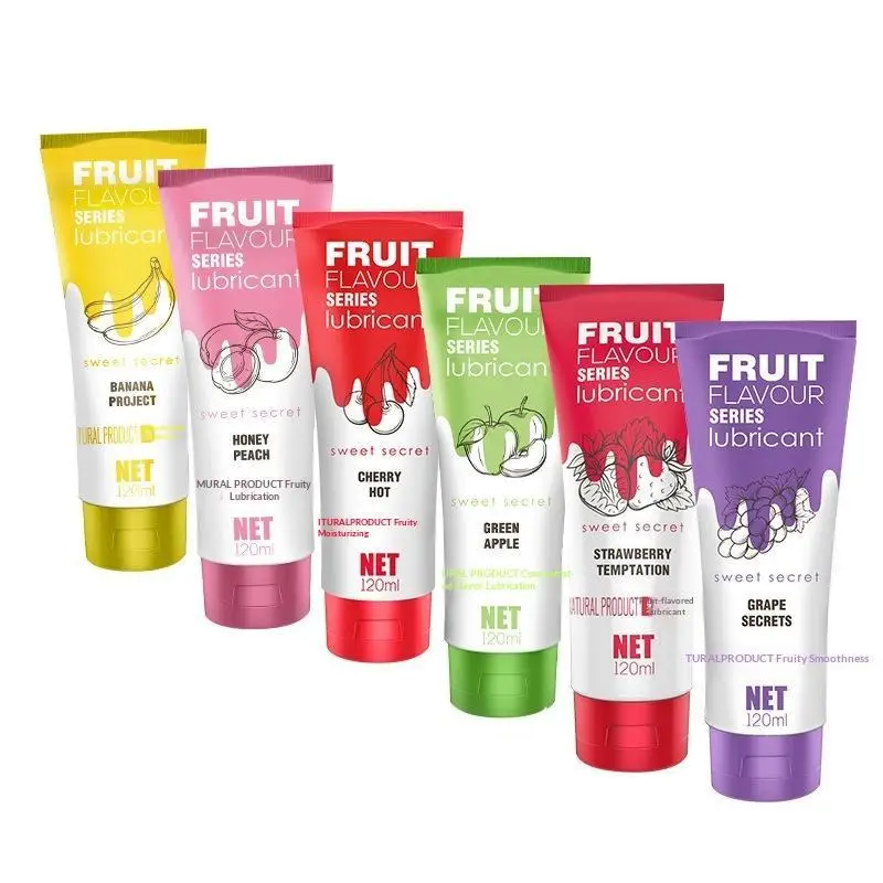 SASALickable Fruity Flavor Lubricant Hyaluronic Acid Lubricant Sex Lube Water Based Anal Sex For Adults Sexes Accessoires
