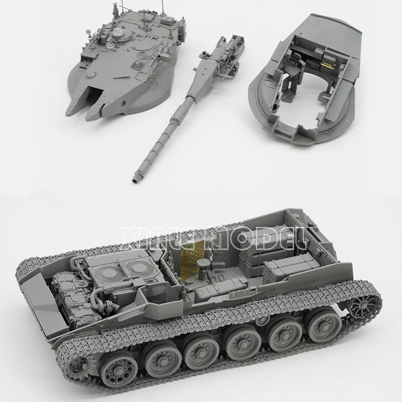 BORDER Kit modello di carro armato assemblato in plastica BT-055 Carro armato da battaglia principale Merkava 2, completamente costruito, sospensione attiva 1/35