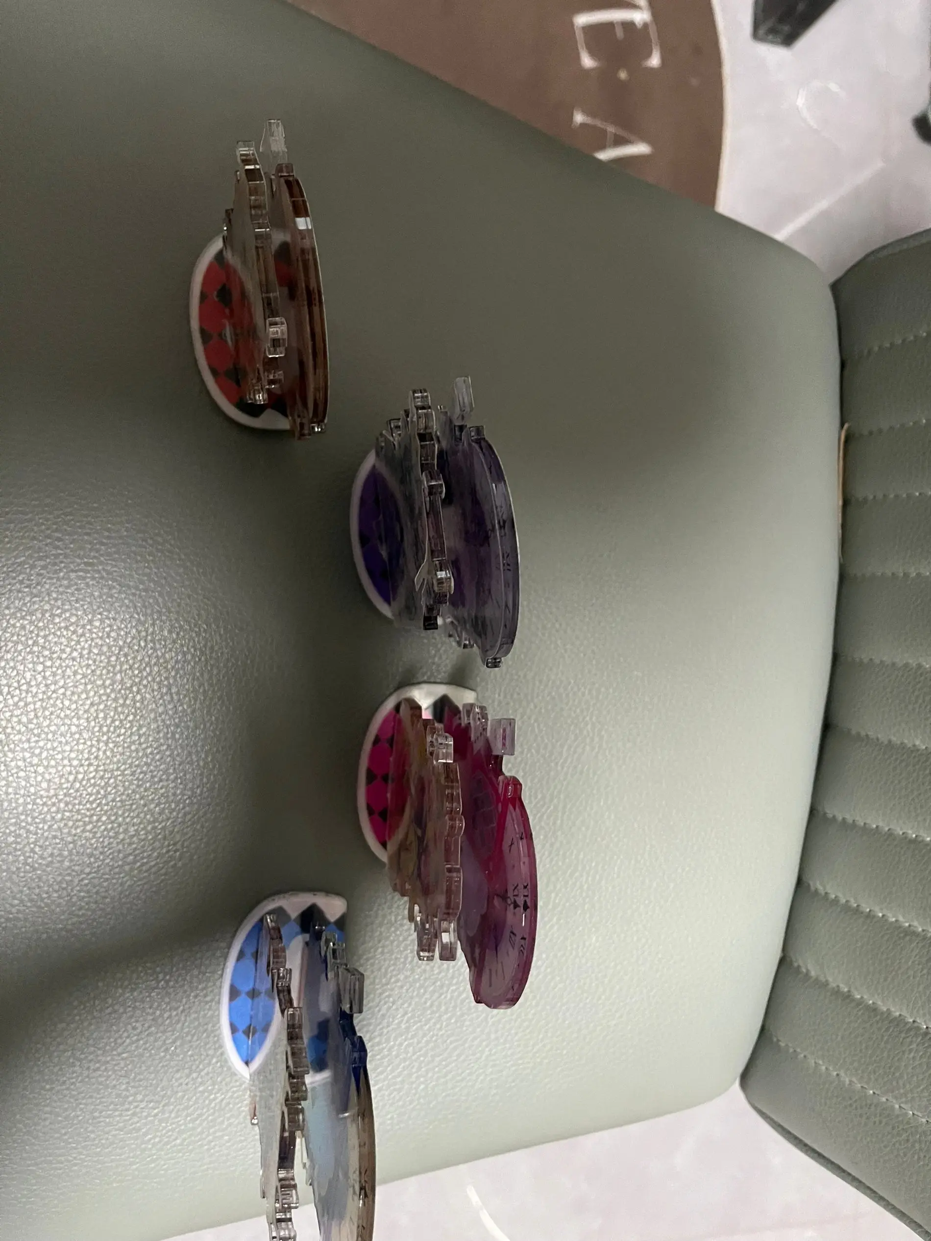 مشروع Sekai Pjsk Tenma Tsukasa Kamishiro Rui Kusanagi Nene Otori Emu HD البينية الاكريليك حامل نموذج مكتب عرض الدائمة