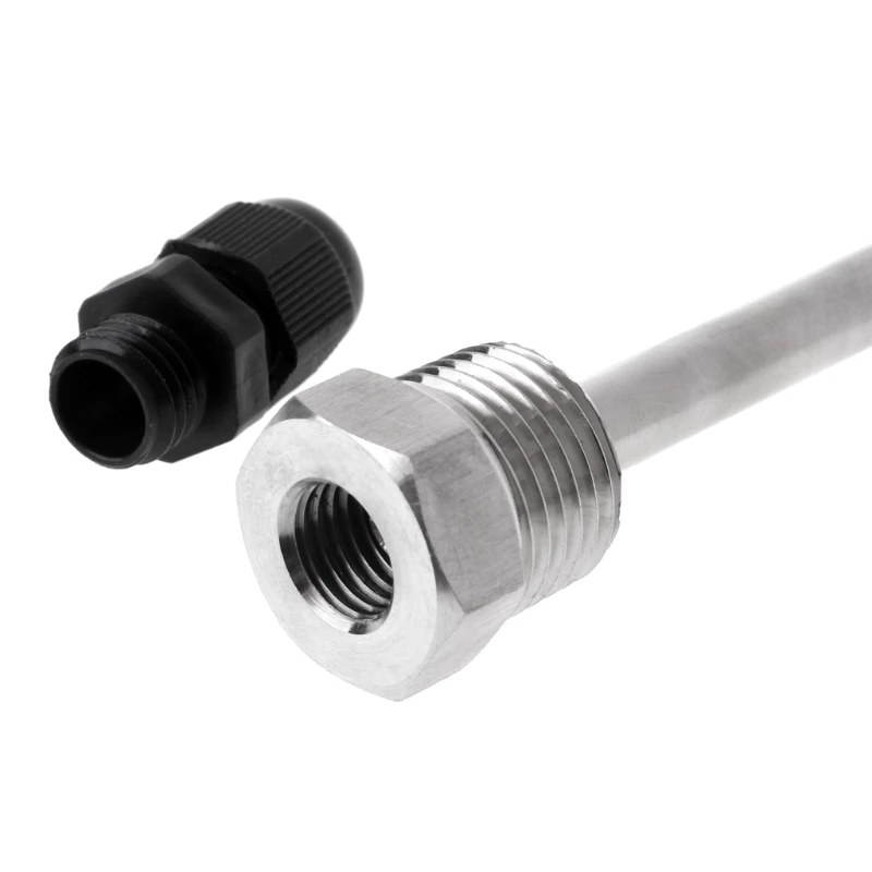 Y1UB Thermowell Stainless Steel 304 BSP Thread Thermowell Stainless Steel 304 BSP Thread Waterproof Durable