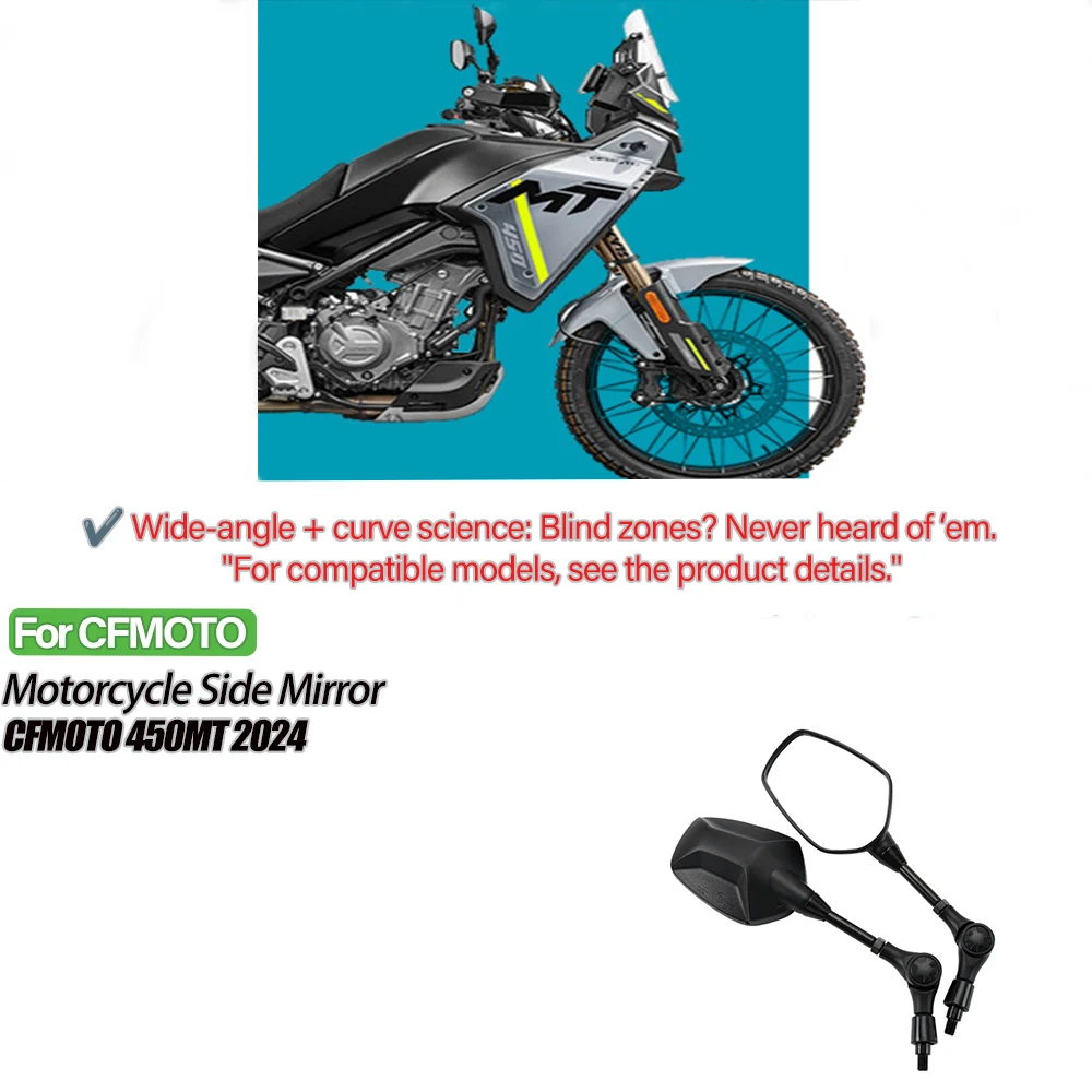 

For CFMOTO 450MT Moto Original Accessories 450MT Rearview Mirror Assembly CF400-8/8A Mirror reflector