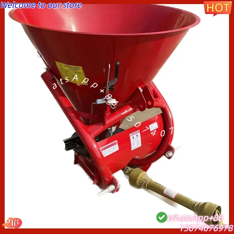 2026 Tow Behind Compost Spreader ATV Manure Spreader for Small Farm Use
