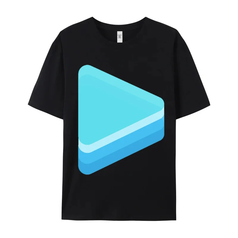 Hololive Vtuber Play Button Based Graphic T Shirt Gift Idea Combed cotton Summer Tees Tops Tees Short Sleeve Hip Hop Crewneck