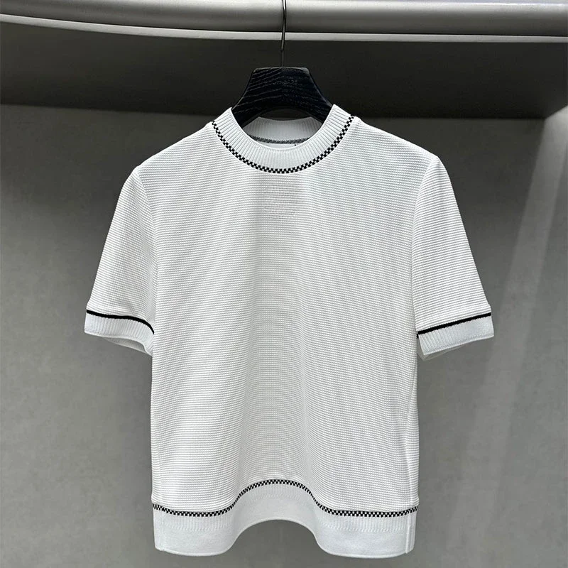 Fashion Breathable Thin Embroidery Short Sleeve Korean Golf Clothing Sweat Absorbent Quick-drying Women Golf T Shirt