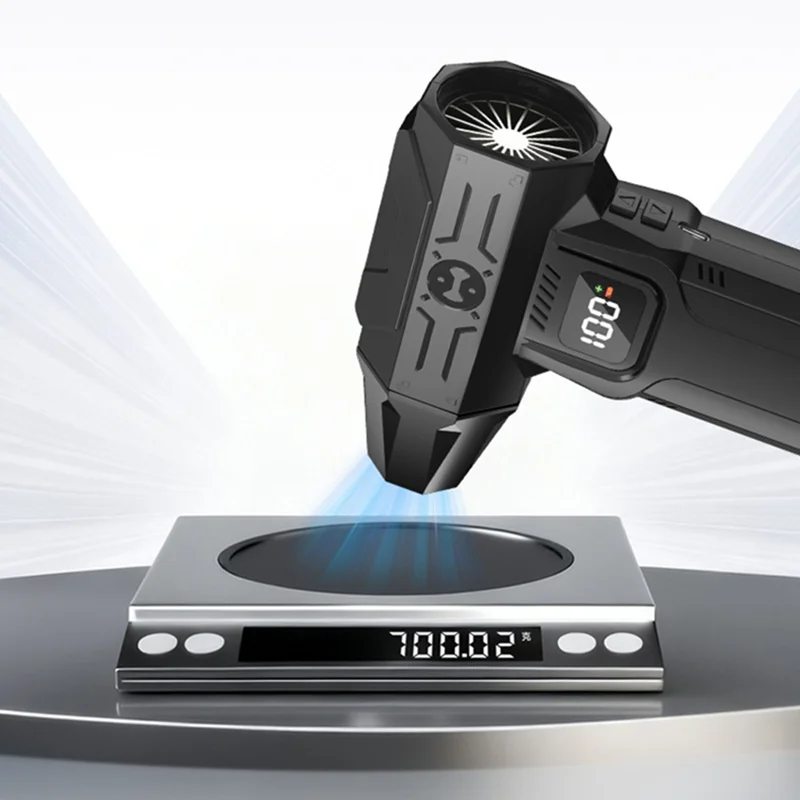 Xiaomi 1000000RPM مروحة عنيفة 10000mAh منفاخ هواء كهربائي قوي منظف الغبار المحمول عالي الطاقة بدون فرش توربو منفاخ نفاث