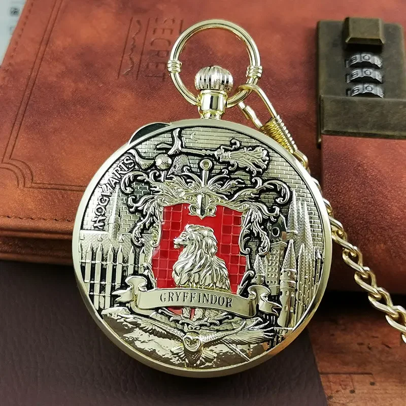 Miniso Joint Music Box Pocket Watch Slytherin Gryffindor Hufflepuff Ravenclaw