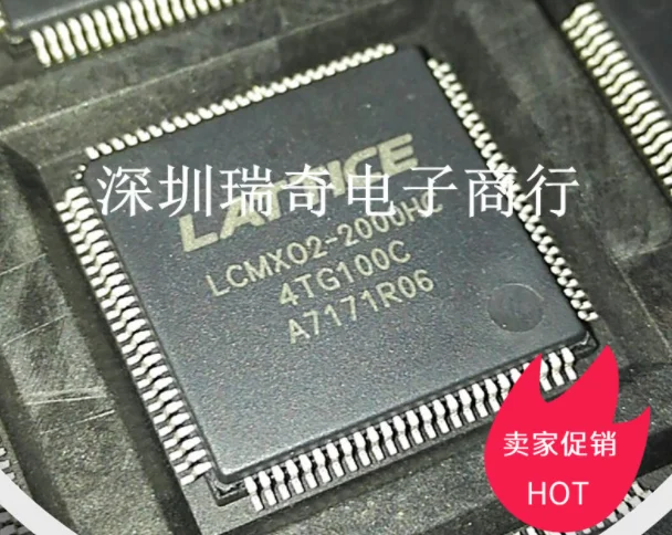1 pçs/lote LCMXO2-2000HC-4TG100C LCMX02-2000HC-4TG100C LCMXO2-2000HC TQFP-100 100% novo e original