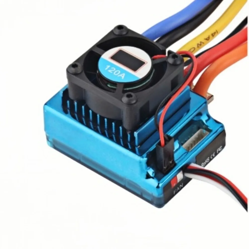 

45A 60A 80A 120A Brushless ESC 1:8 1:10 1:12 Dust-proof Electric Speed Controller Waterproof XT60 T Plug RC Crawler Parts