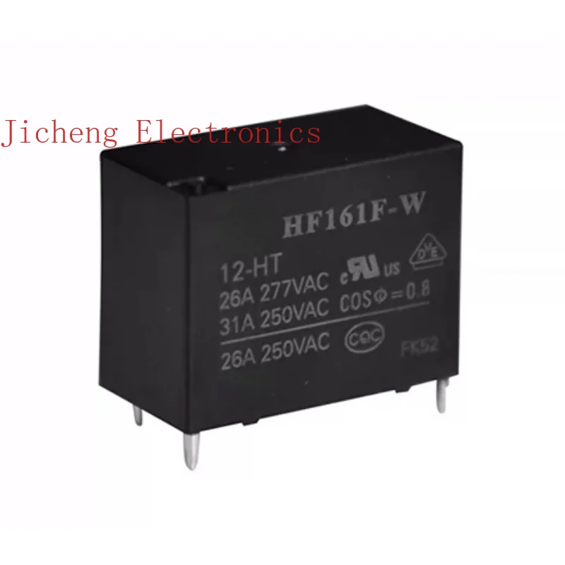 HF161F-12-H 12VDC 4-pin 20A One Group Normally Open Relay