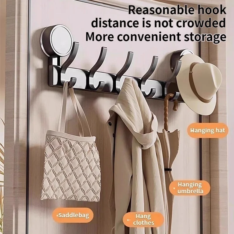 Multifunctional Suction Cup Hooks, No Drill Heavy Duty Wall Hanger for Kitchen Bathroom - view 3