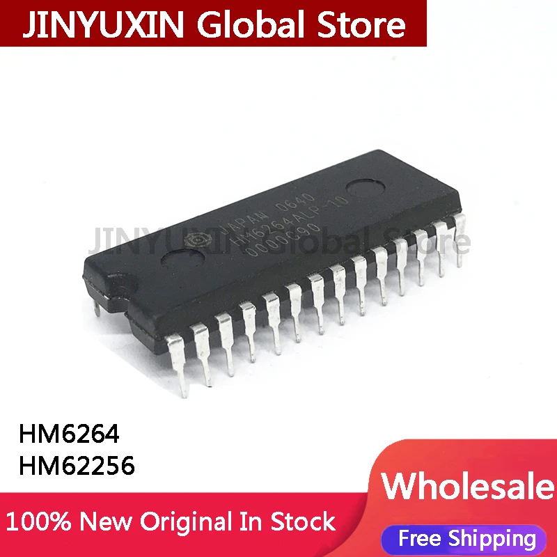 5Pcs HM6264 HM62256 HM6264ALP-10 HM62256LP-12 -15 -70 BLP-10L Fast Shipping In Stock Wholesale